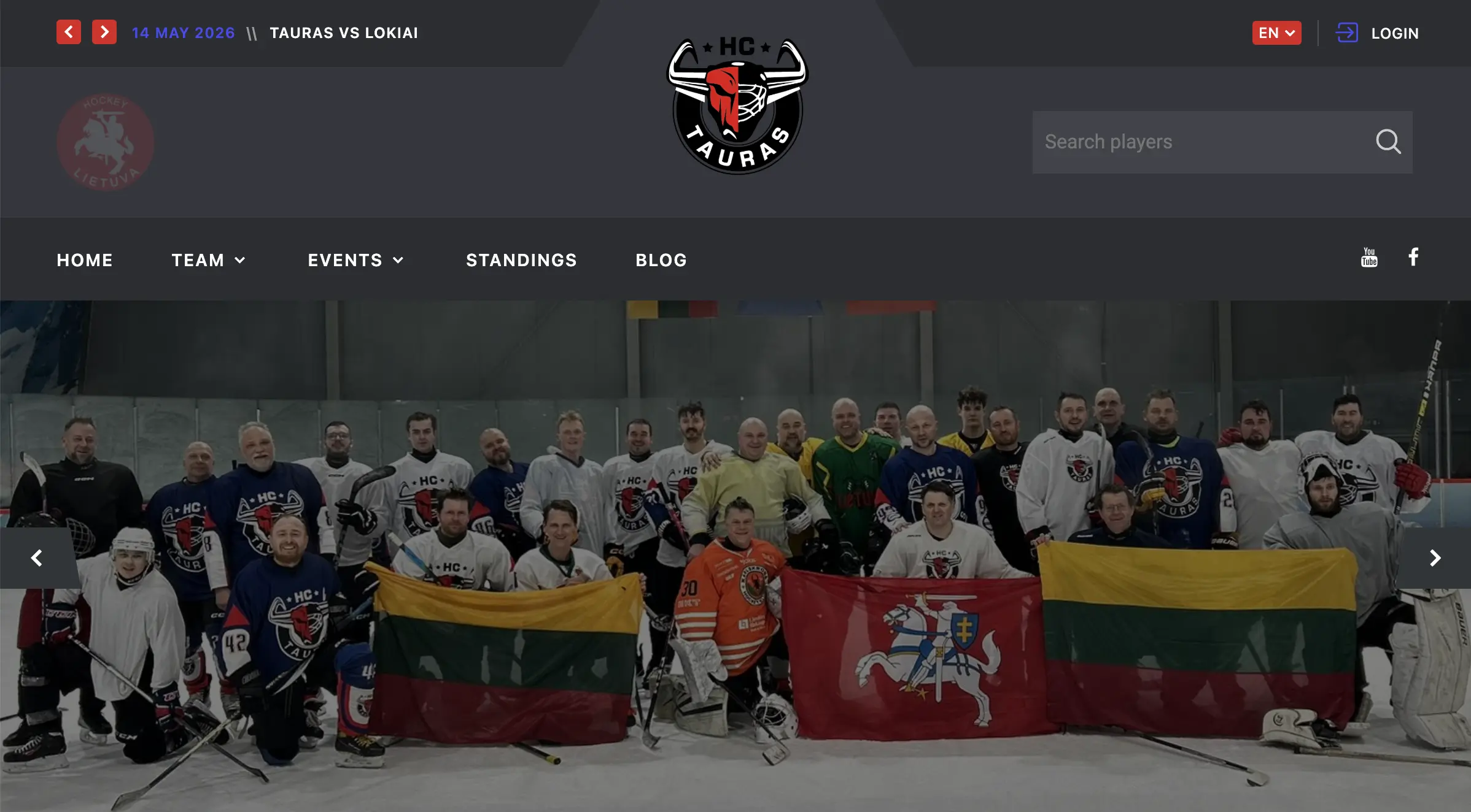 tauras.teamforce.lt – a real team site built with TeamForce
